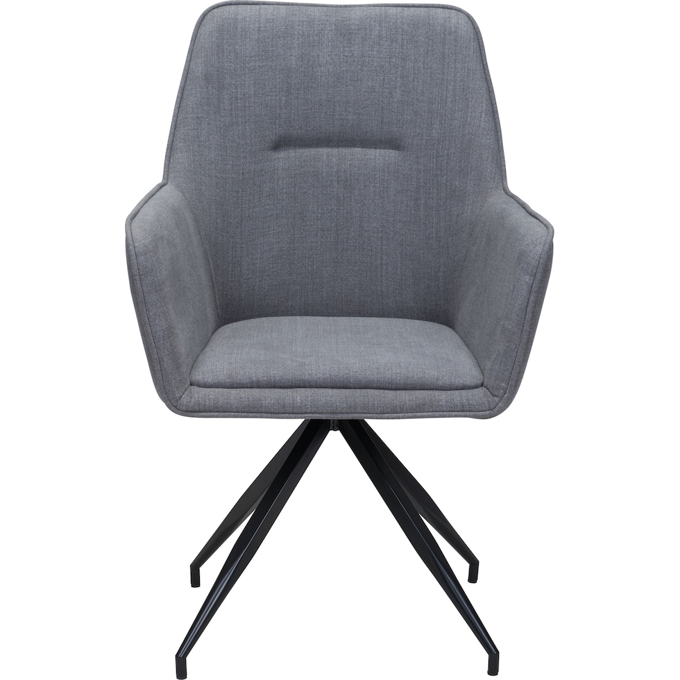 othello gray dining chair   