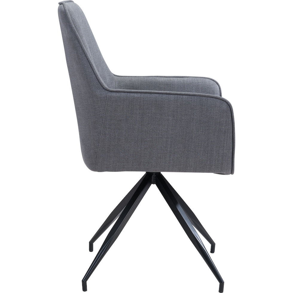 othello gray dining chair   