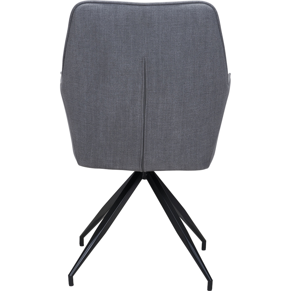 othello gray dining chair   