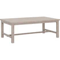 outer banks gray outdoor coffee table   