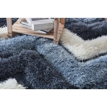 overton blue area rug  x    