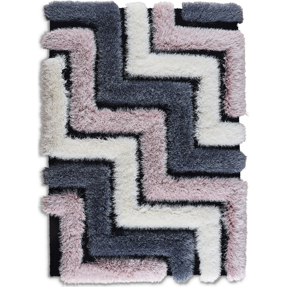 overton pink gray white area rug  x    