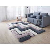 overton pink gray white area rug  x    