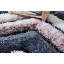 overton pink gray white area rug  x    