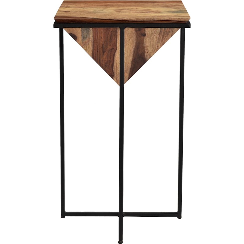 oxley black accent table   