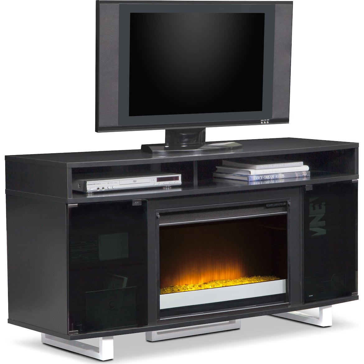 Pacer Fireplace TV Stand | American Signature Furniture