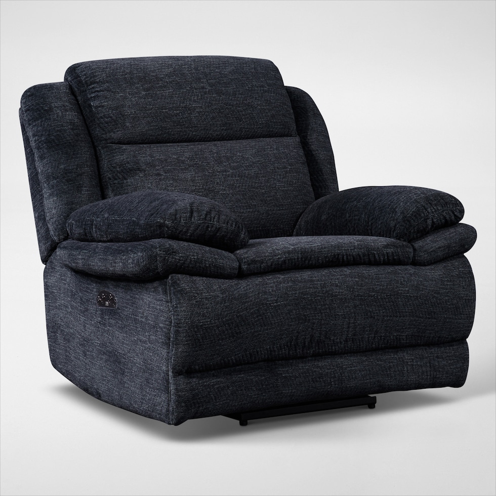 pacific black recliner web   