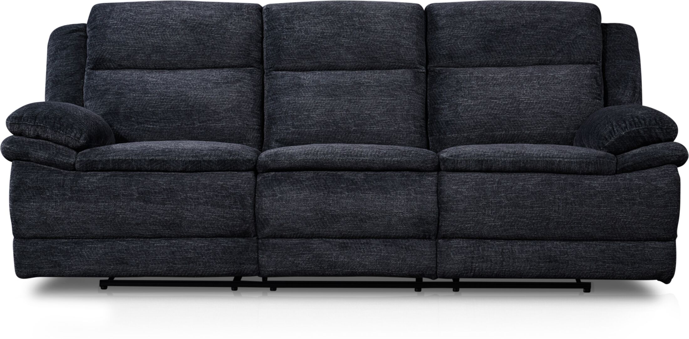 Pacific Manual Reclining Sofa - Charcoal | American