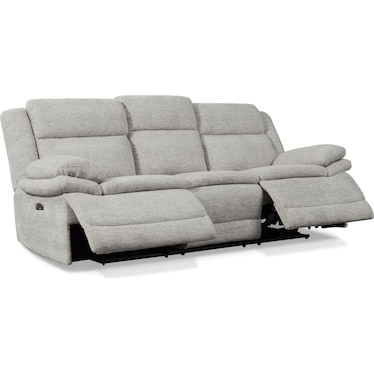 Pacific Dual-Power Reclining Sofa and Loveseat Set