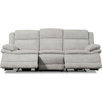 pacific gray  pc manual reclining living room   