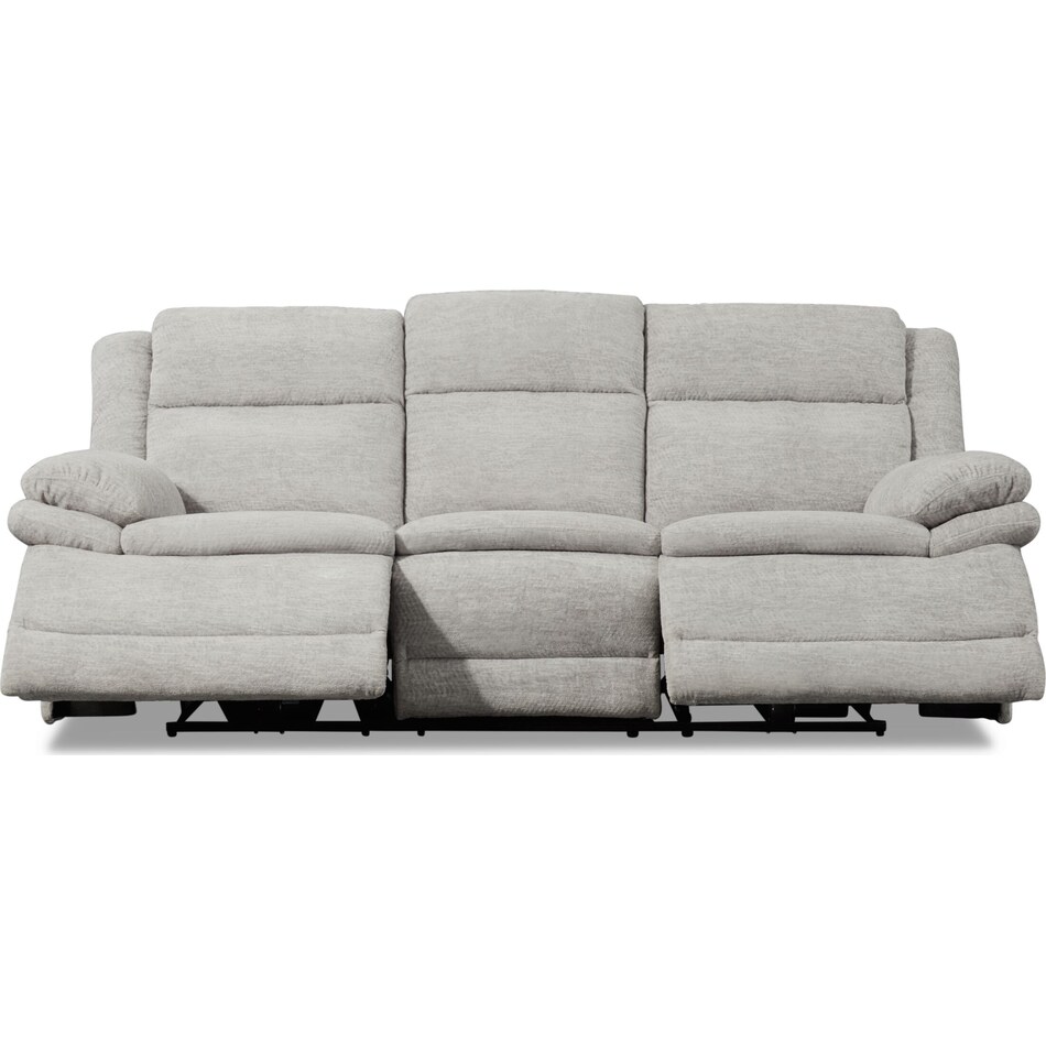 pacific gray  pc manual reclining living room   