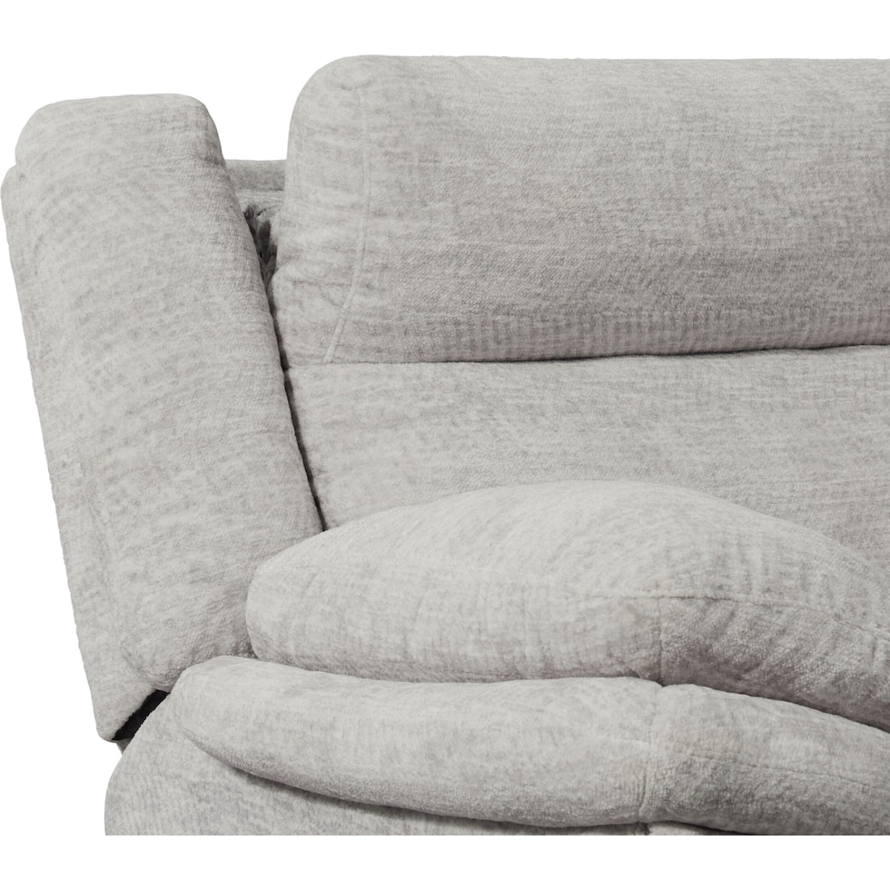 pacific gray loveseat   