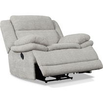 pacific gray manual recliner   