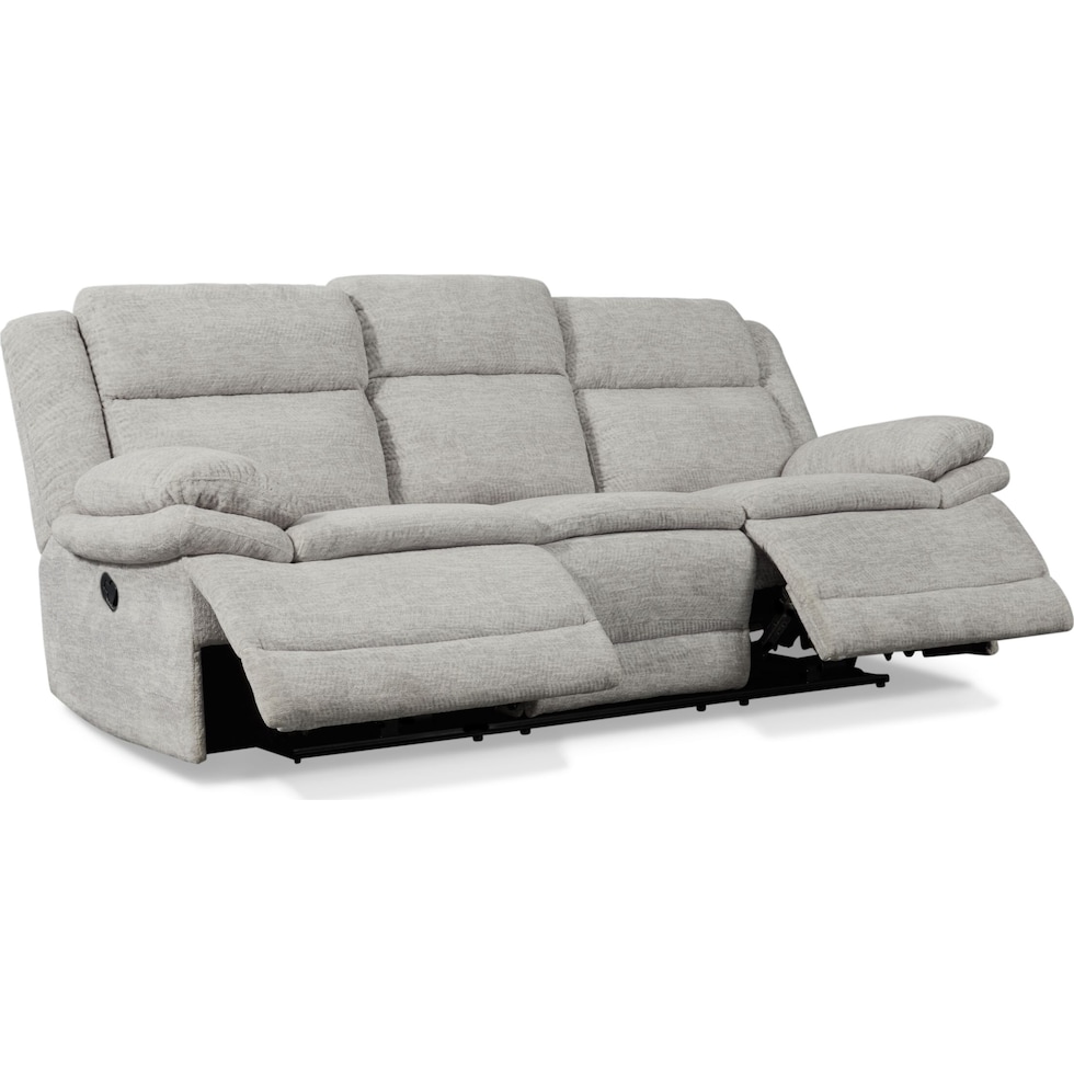 pacific gray sofa   