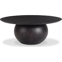 padua black coffee table   