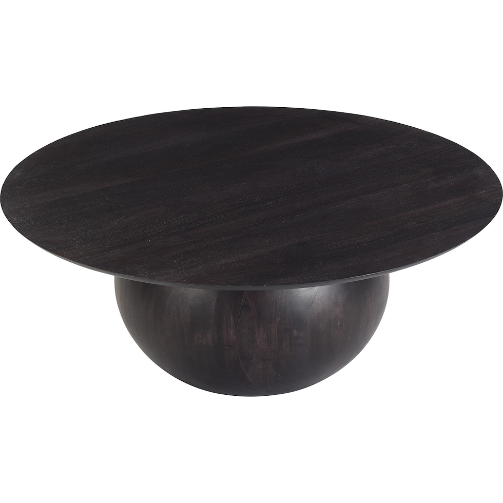 padua black coffee table   