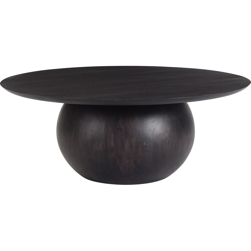 padua black coffee table   