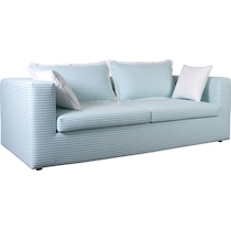 palawan blue outdoor sofa   