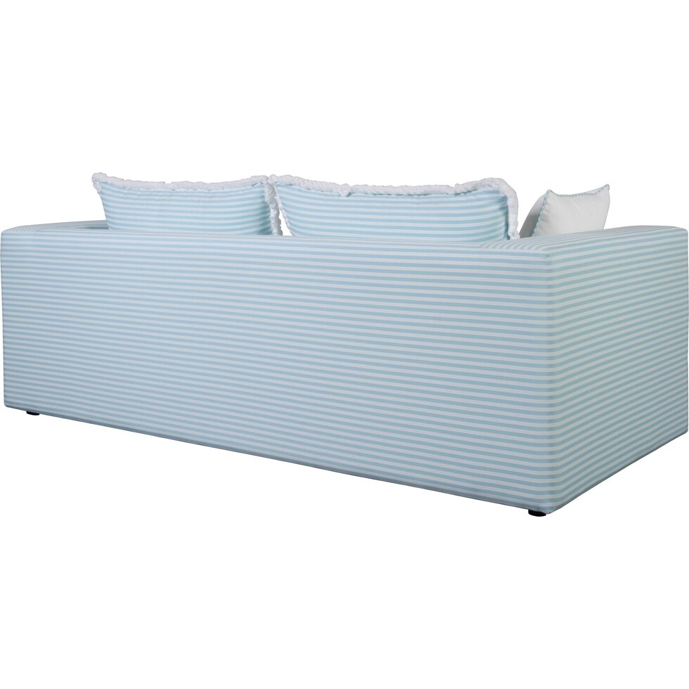 palawan blue outdoor sofa   