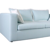 palawan blue outdoor sofa   