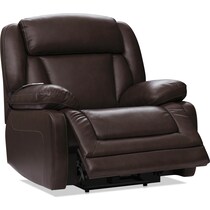 palermo dark brown  pc power reclining living room   