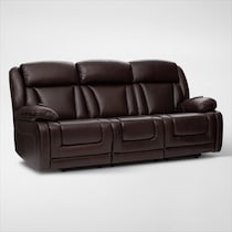 palermo dark brown sofa web   