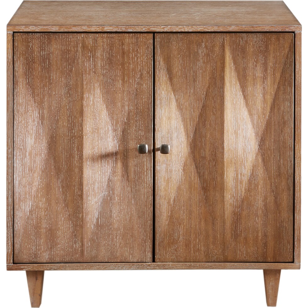palisades light brown accent cabinet   