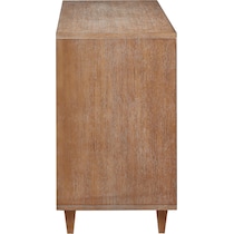 palisades light brown accent cabinet   