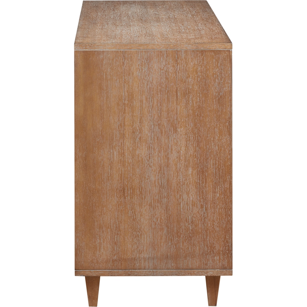 palisades light brown accent cabinet   