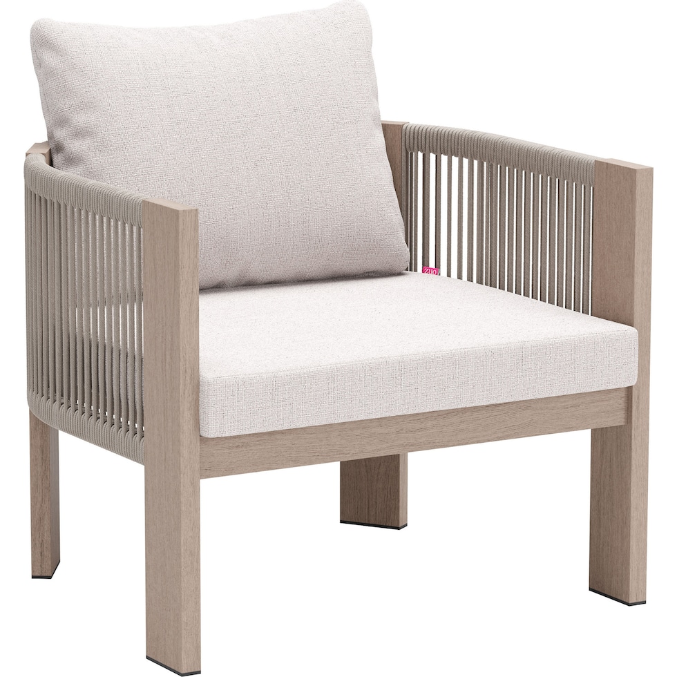 palm coast neutral outdoor chair   