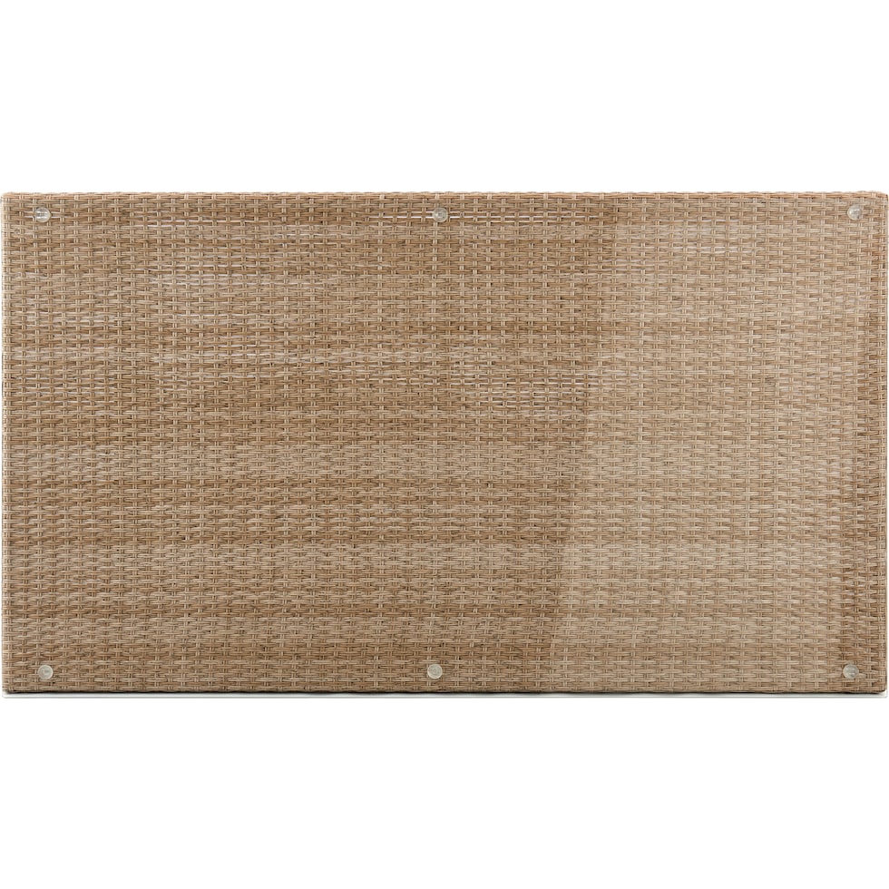 palm island light brown outdoor dining table   