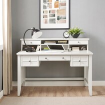 palmer white desk   