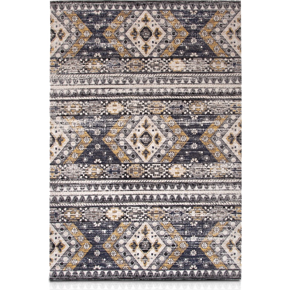 palms blue diamond outdoor area rug   