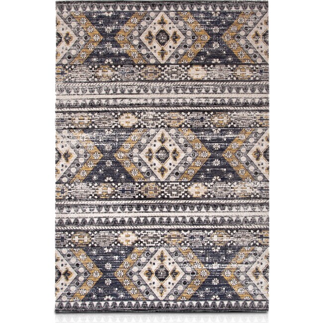 Outdoor Furniture - Palms Indoor/Outdoor Area Rug - Blue Diamond