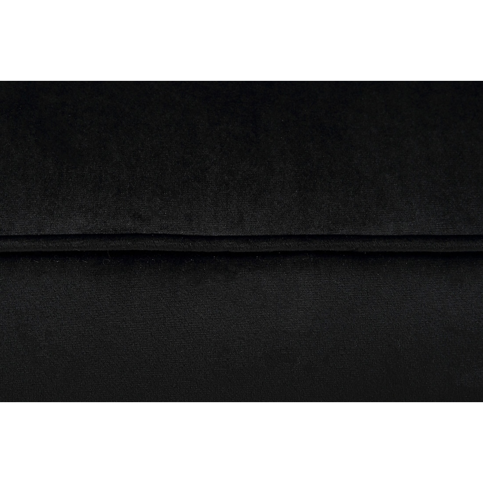 pansy black accent chair   