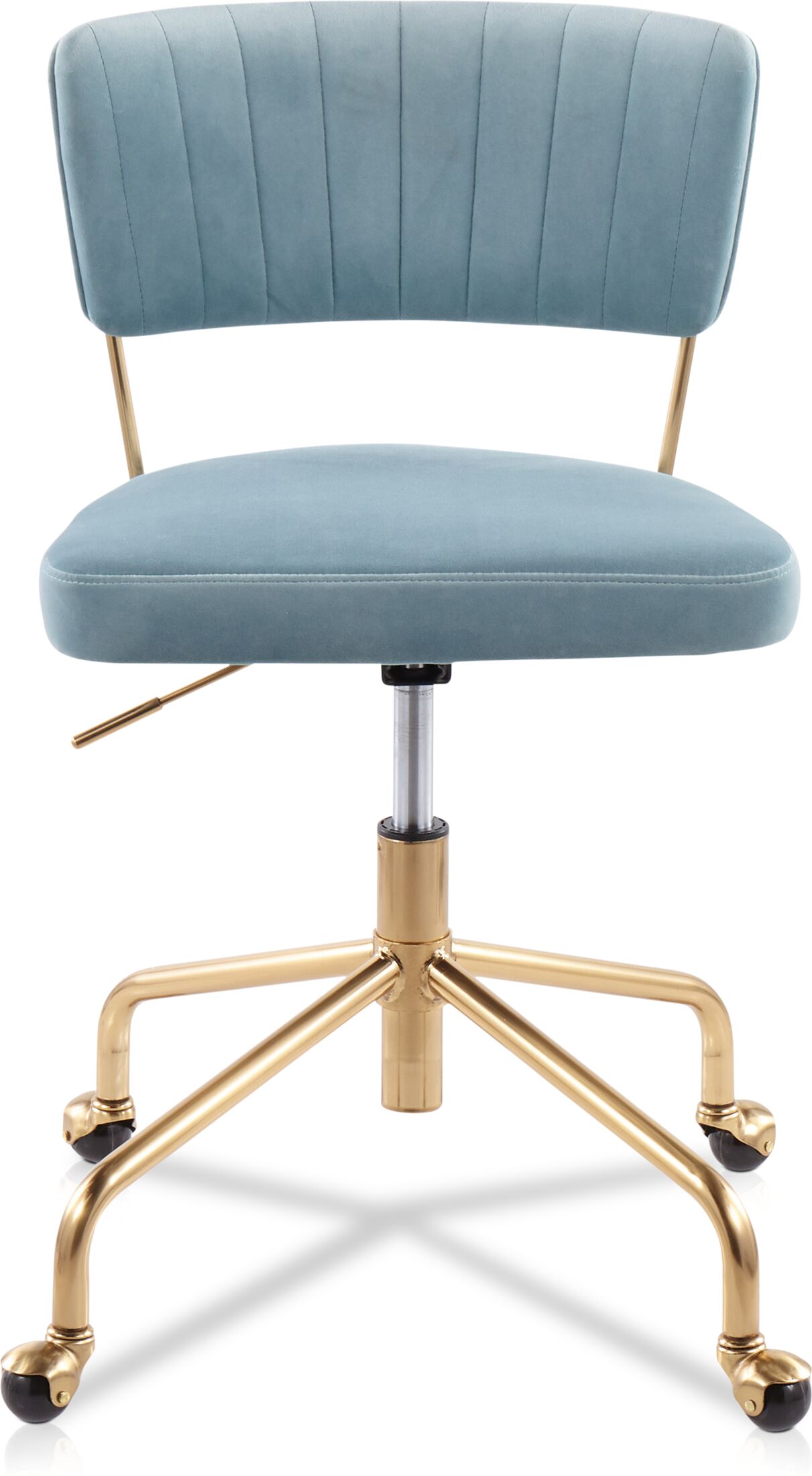 Baby blue office discount chair