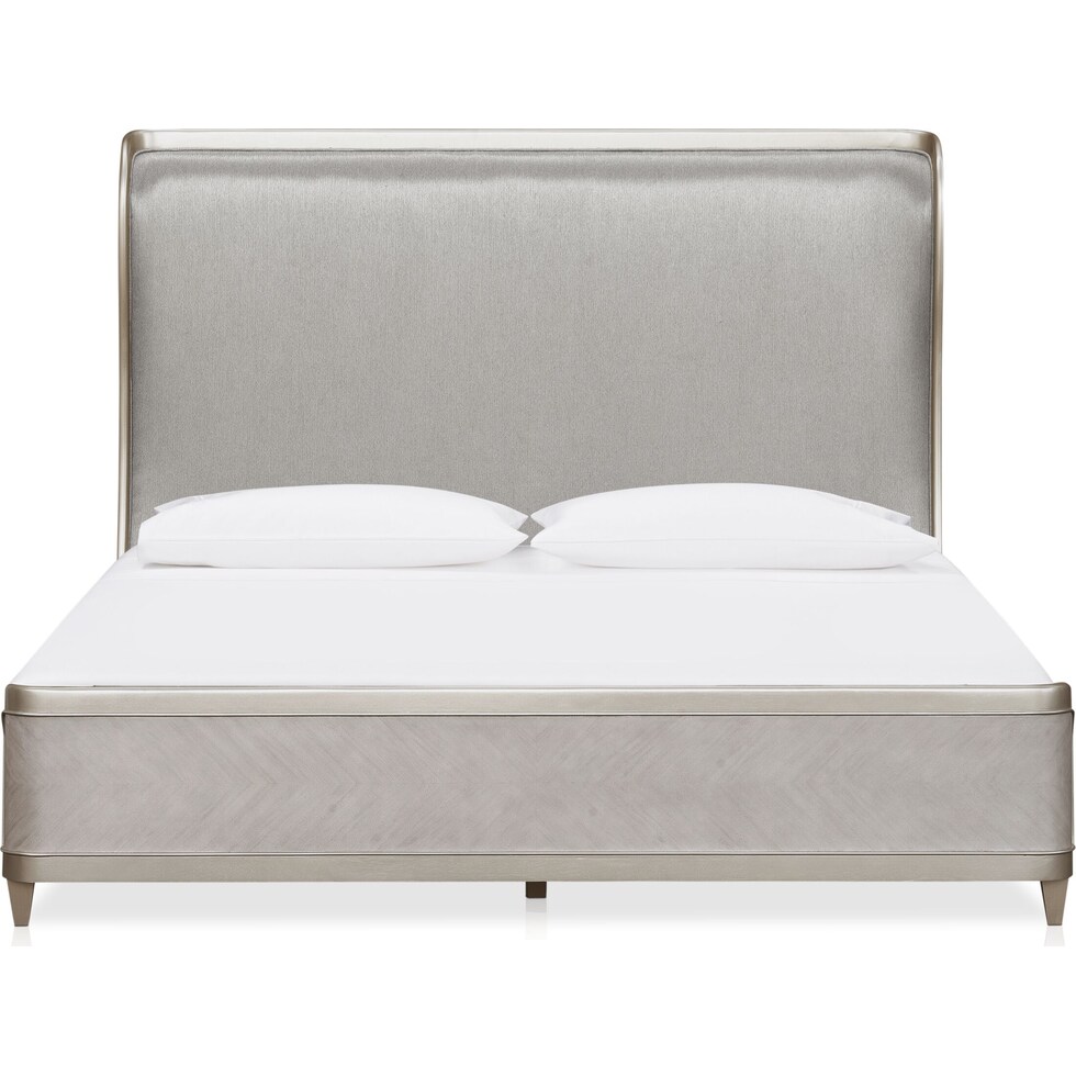 paris bedroom light brown  pc queen bedroom   