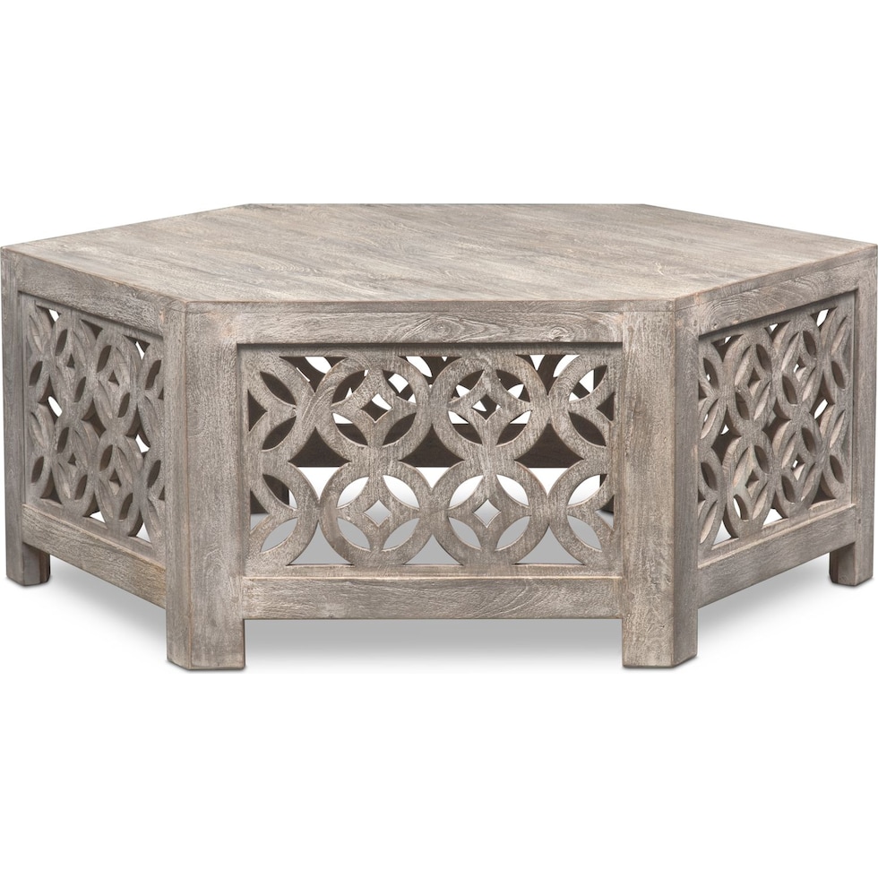 parlor gray coffee table   