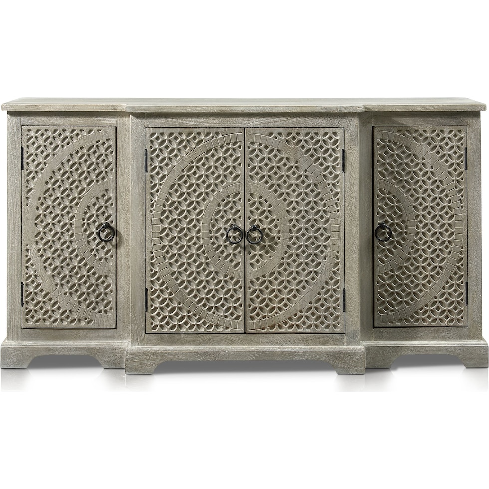 parlor gray wine cabinet   