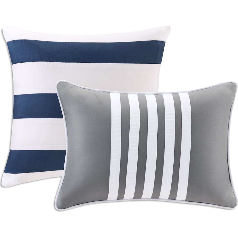 paul blue twin bedding set   