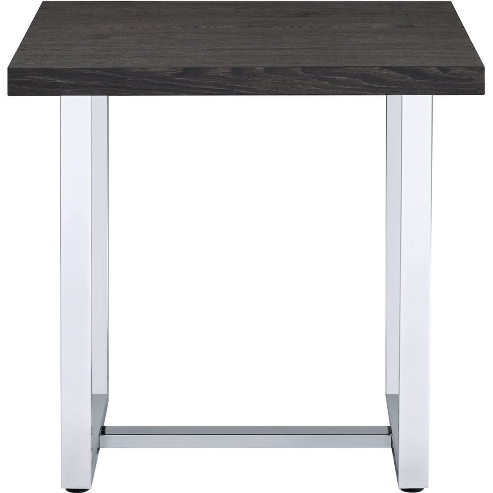 pauline dark brown  pc occasional tables   