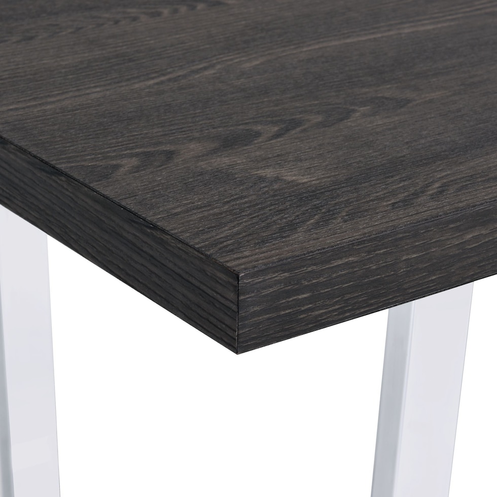 pauline dark brown  pc occasional tables   