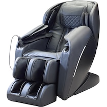 peaceful escape black massage chair   