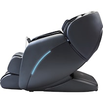 peaceful escape black massage chair   