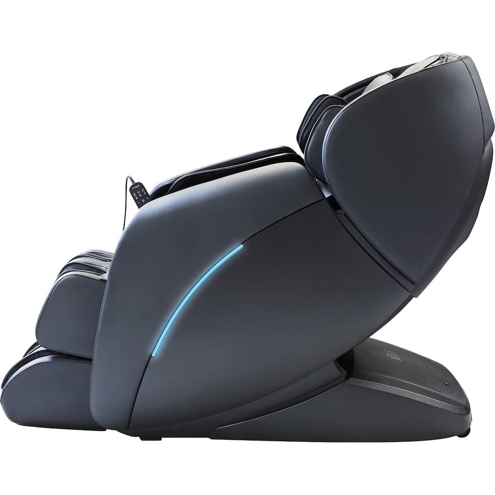 peaceful escape black massage chair   