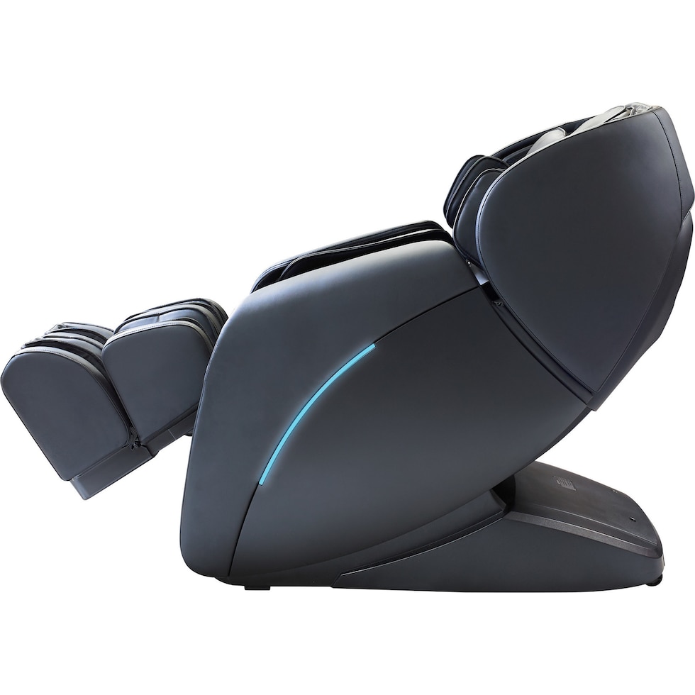 peaceful escape black massage chair   