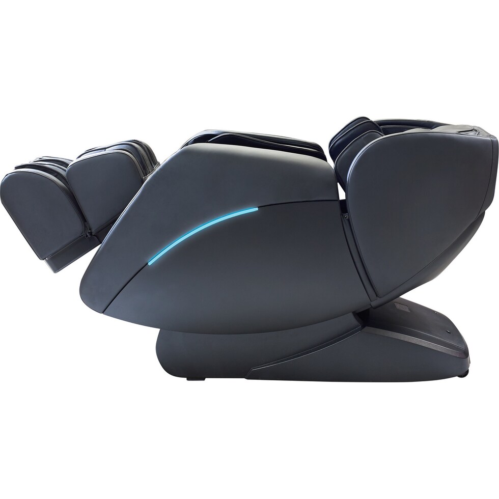 peaceful escape black massage chair   