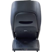 peaceful escape black massage chair   