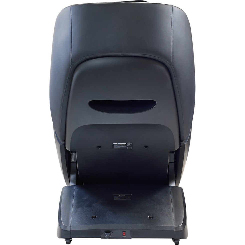 peaceful escape black massage chair   