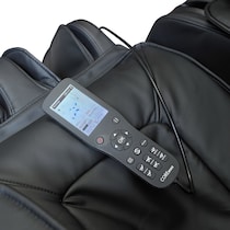 peaceful escape black massage chair   
